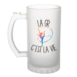 Chope de bière Gymnastique rythmique c'est la vie Gymaste - Planetee