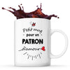Tasse Petit Mug d'un Patron adoré - Planetee