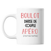 Mug Danse de Couple C'est ma Routine Blanc - Planetee