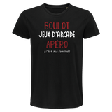 T-shirt homme Jeux Arcade C'est ma Routine - Planetee