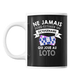 Mug Loto Octogénaire Homme 80 ans - Planetee