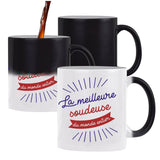 Mug magique Soudeuse Femme Meilleure de France | Tasse Métier imprimée en France - Planetee