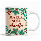 Tasse Noël Axelle Beige - Planetee