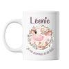 Mug Léonie Amour et Biberon de Lait Vache - Planetee