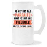 Chope de bière Filleule Parfaite - Planetee