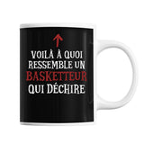 Mug Basketteur Qui déchire - Planetee