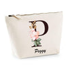 Trousse Peggy Lettre fleur - Planetee