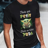 T-shirt Homme Bébé Yoda Petit - Planetee