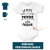 Cadeau Bébé Enfant Petit Préféré Prénom Personnalisable - Planetee