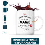 Cadeau Femme Petite Boisson Membre Famille / Métier Personnalisable - Planetee