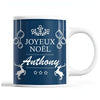 Tasse Noël Anthony Bleu - Planetee