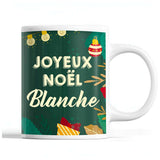 Tasse Noël Blanche Vert - Planetee