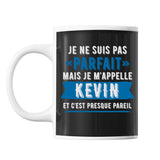 Mug prénom Kevin homme parfait - Planetee