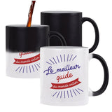 Mug magique Guide Homme Meilleur de monde | Tasse Métier imprimée en France - Planetee