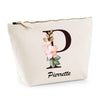 Trousse Pierrette Lettre fleur - Planetee