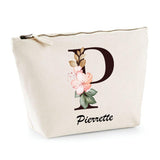 Trousse Pierrette Lettre fleur - Planetee