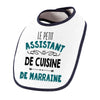 Bavoir bébé garçon Le Petit Assistant de Cuisine de Marraine - Planetee