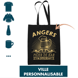 Tote-Bag Pilier de Bar Ville Personnalisable - Planetee