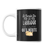 Mug Labrador Je travaille dur - Planetee