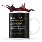 Mug Marie-Ange Définition Perfection - Planetee