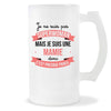 Chope de bière Mamie Superwoman - Planetee