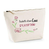 Trousse Couz d'exception | pochette maquillage toilette - Planetee