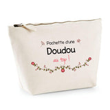 Trousse Doudou au top | pochette maquillage toilette - Planetee