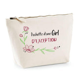 Trousse Girl d'exception | pochette maquillage toilette - Planetee
