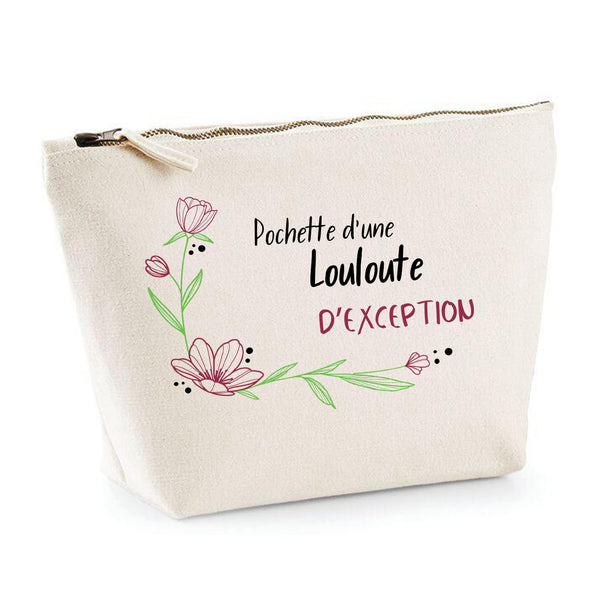 Trousse Louloute d'exception | pochette maquillage toilette - Planetee