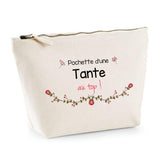 Trousse Tante au top | pochette maquillage toilette - Planetee