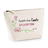 Trousse Tante d'exception | pochette maquillage toilette - Planetee