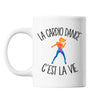 Mug Cardio c'est la vie Sportif et Sportive - Planetee