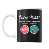 Mug Cuisine C'est un Match - Planetee