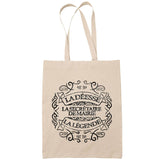 Sac Tote Bag secrétaire de mairie La Déesse beige - Planetee