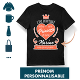 Cadeau Femme Prénom Princesse Personnalisable - Planetee