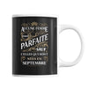 Mug Septembre Femme Parfaite - Planetee