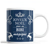 Tasse Noël Bibi homme Bleu - Planetee