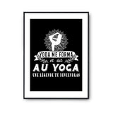 Affiche Yoga Légende - Planetee