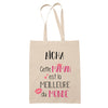 Tote Bag Aïcha Meilleure Maman - Planetee