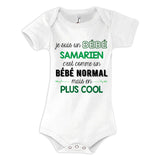 Body bébé fier d'être Samarien - Planetee