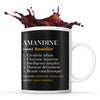 Mug Amandine Définition Perfection - Planetee