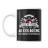 Mug Kick Boxing Légende Combattant - Planetee