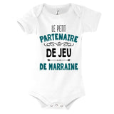 Body bébé Le Petit Partenaire de Jeu de Marraine - Planetee