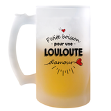 Chope de bière Petite Boisson d'une Louloute d'amour - Planetee