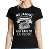 T-shirt femme photo quarantenaire - Planetee