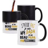 Mug Magique J'peux pas Papa beau papa beau père - Planetee