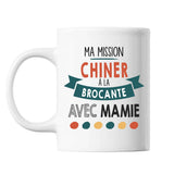 Mug Ma mission Chiner Brocante avec Mamie - Planetee