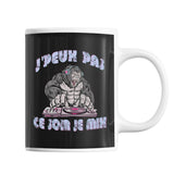 Mug J'peux pas ce soir je mix Gorille - Planetee