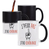 Mug Magique J'peux pas Chômage - Planetee
