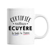 Mug Femme Ecuyère Meilleure de France | Tasse Blanc métier - Planetee